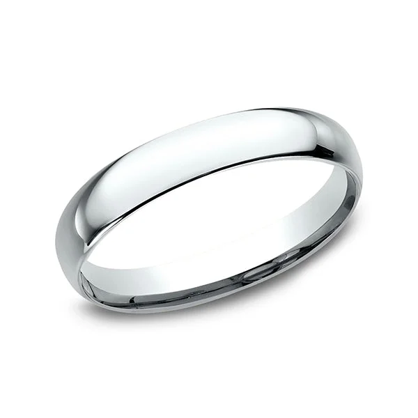 women designer rings -Benchmark Comfort-Fit 3mm Wedding Band