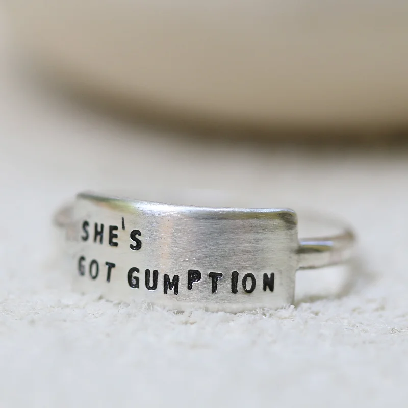 women luxury engagement rings -SHE'S GOT GUMPTION | CHERISHED RING