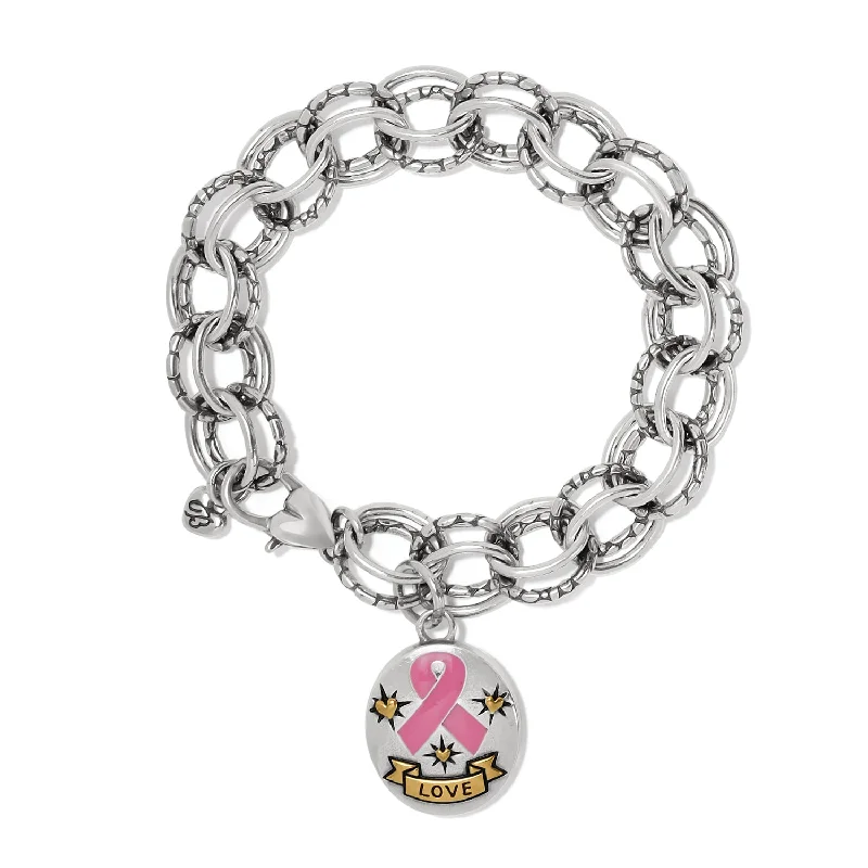 women colorful bracelets -power of pink 2023 bracelet