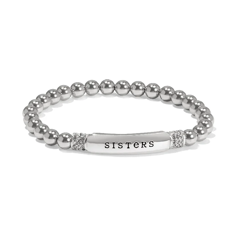 women chunky bracelets -Meridian Sisters Stretch Bracelet - JF0139