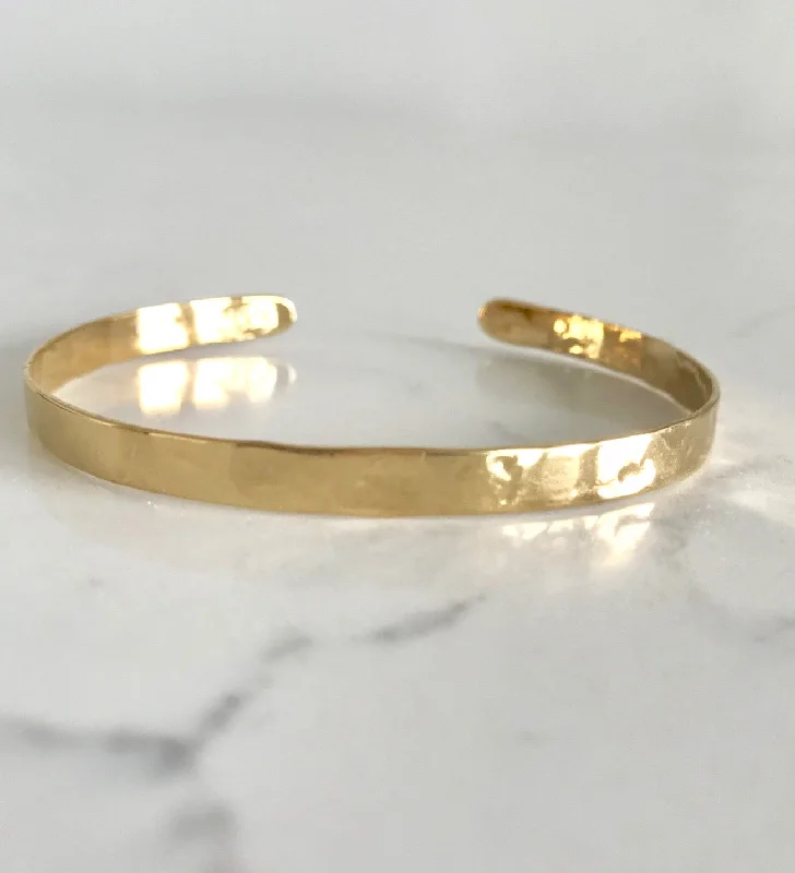 women infinity bracelets -Mini Dainty Band Bracelet Gold or Silver