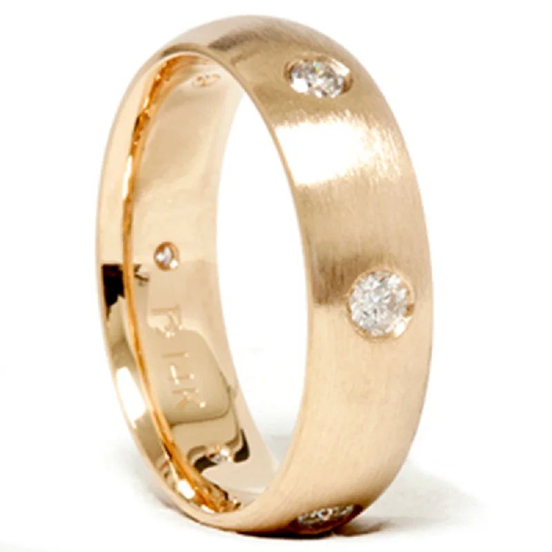 women wedding engagement rings -Mens 3/4ct Gold Diamond Comfort Fit Wedding Ring Band