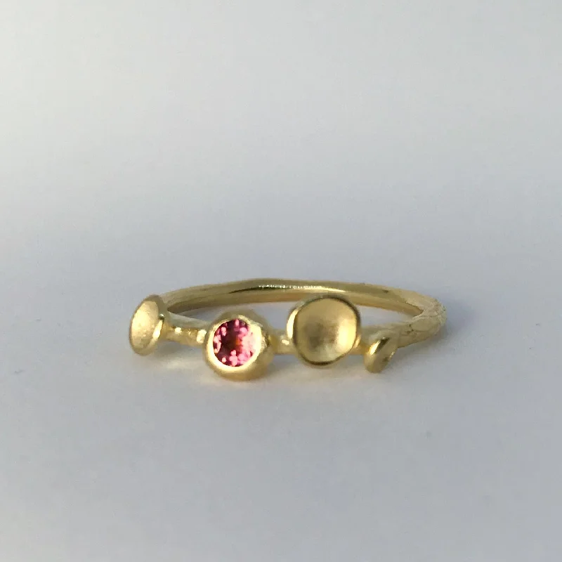 women antique rings -Rhythm Pod Gem Ring