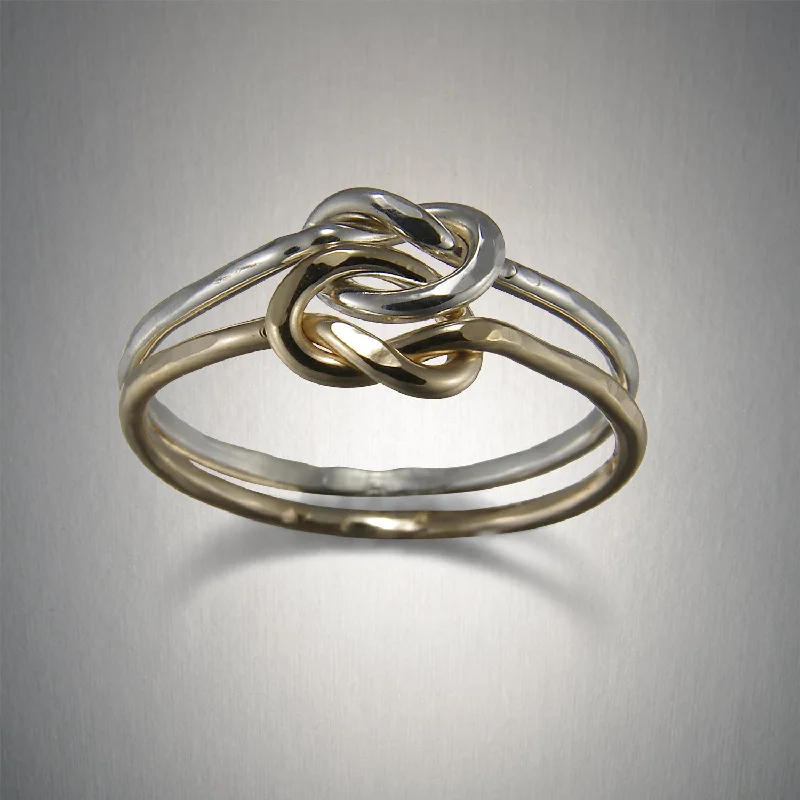 women cocktail rings -1220 - Knot in Knot Ring